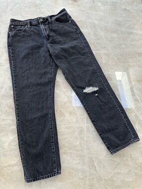Madewell The Perfect Vintage Jean – Black Wash (Size 31)